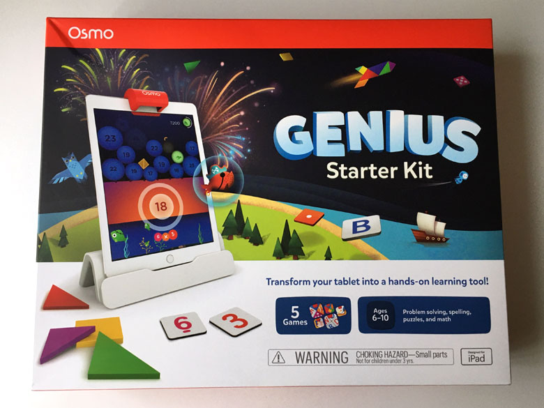 Osmo（オズモ）ジーニアス スターターキットfor iPadのパッケージ