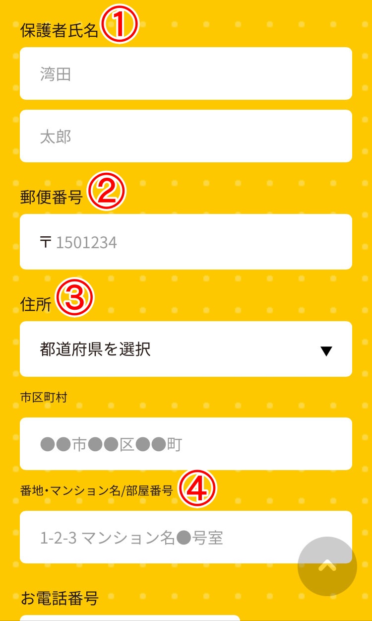 ワンダーボックスの資料請求フォーム